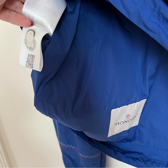 NWOT MONCLER Fujio Logo-Appliquéd Shell Hooded Jacket - Picture 12 of 14